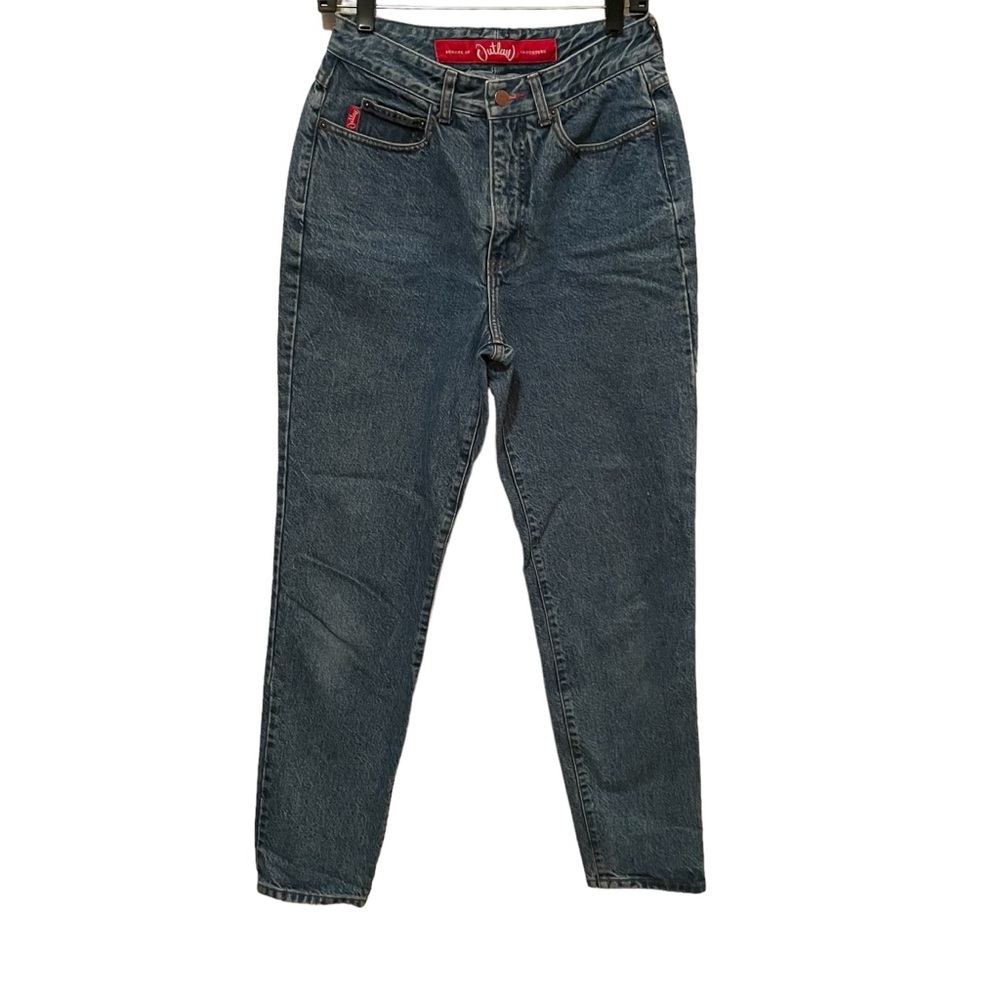 Vintage Outlaw 90s Mom Jeans High Rise Waist Tapered Size 9 28x30 Made in USA